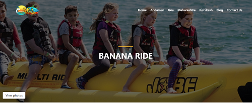 Banana Ride in Goa By Sea Water Sports
