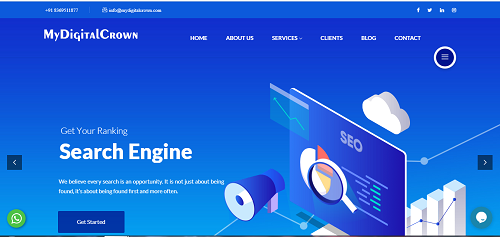 SEO Company in California by Digital Hub Solution on Dribbble