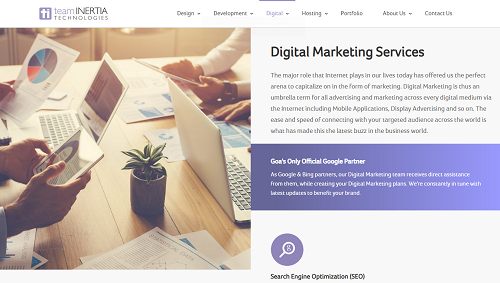 Teaminerita | SEO Digital Marketing Agency | SEO Agency im Goa