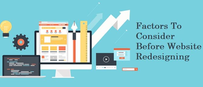5 Factors To Consider Before Website Redesigning