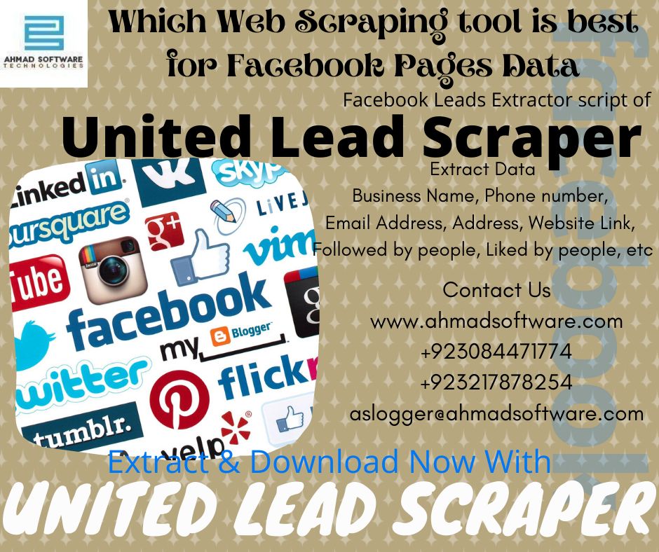 What are some of the best Facebook pages data scraping tools?