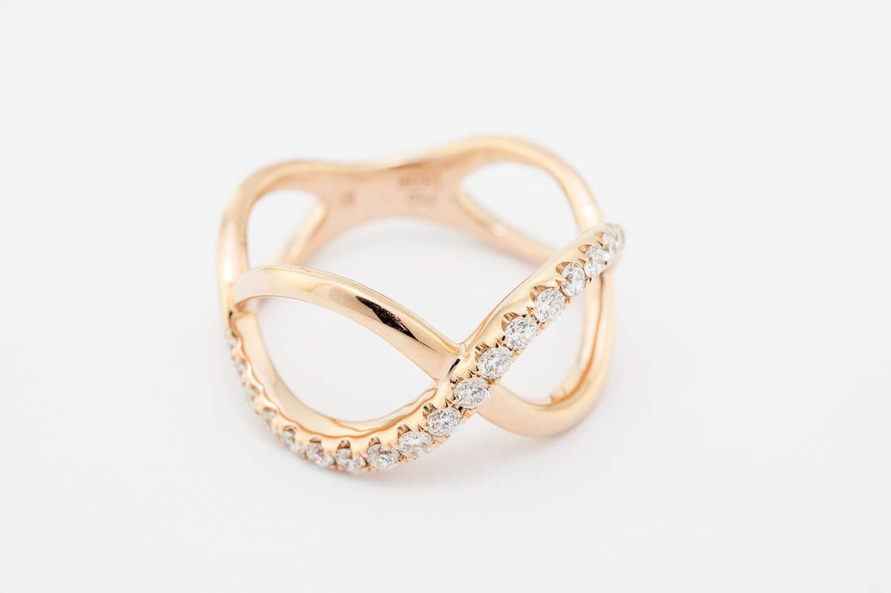 18k-Rose-Gold-Plated-Cubic-Zirconia-Infinity-Knot-Engagement-Ring