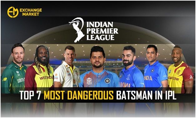 Top 7Most Dangerous batsmen in IPL