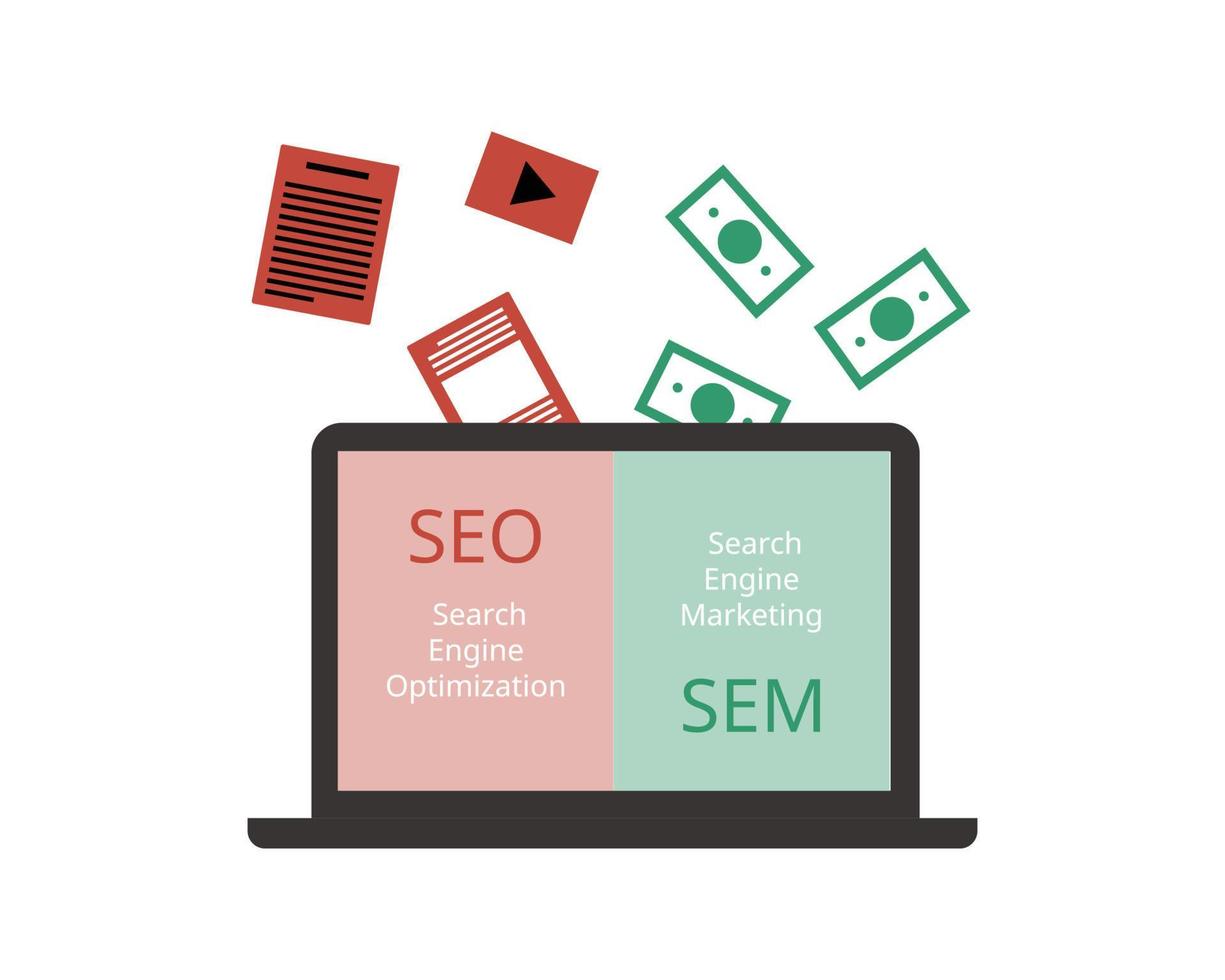 SEO vs. SEM: Differences and similarities between the two The Building Blocks Of Digital Marketing Strategy