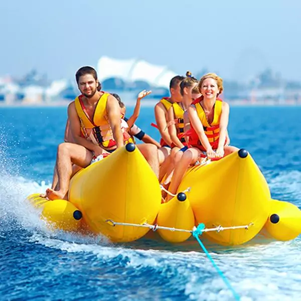 Hop Into The Bumpy Waves With Banana Boat Ride in Goa