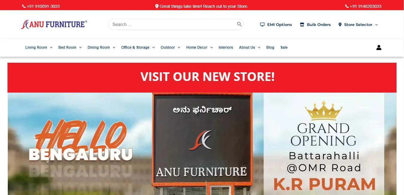 Anu Furnitures, Telangana