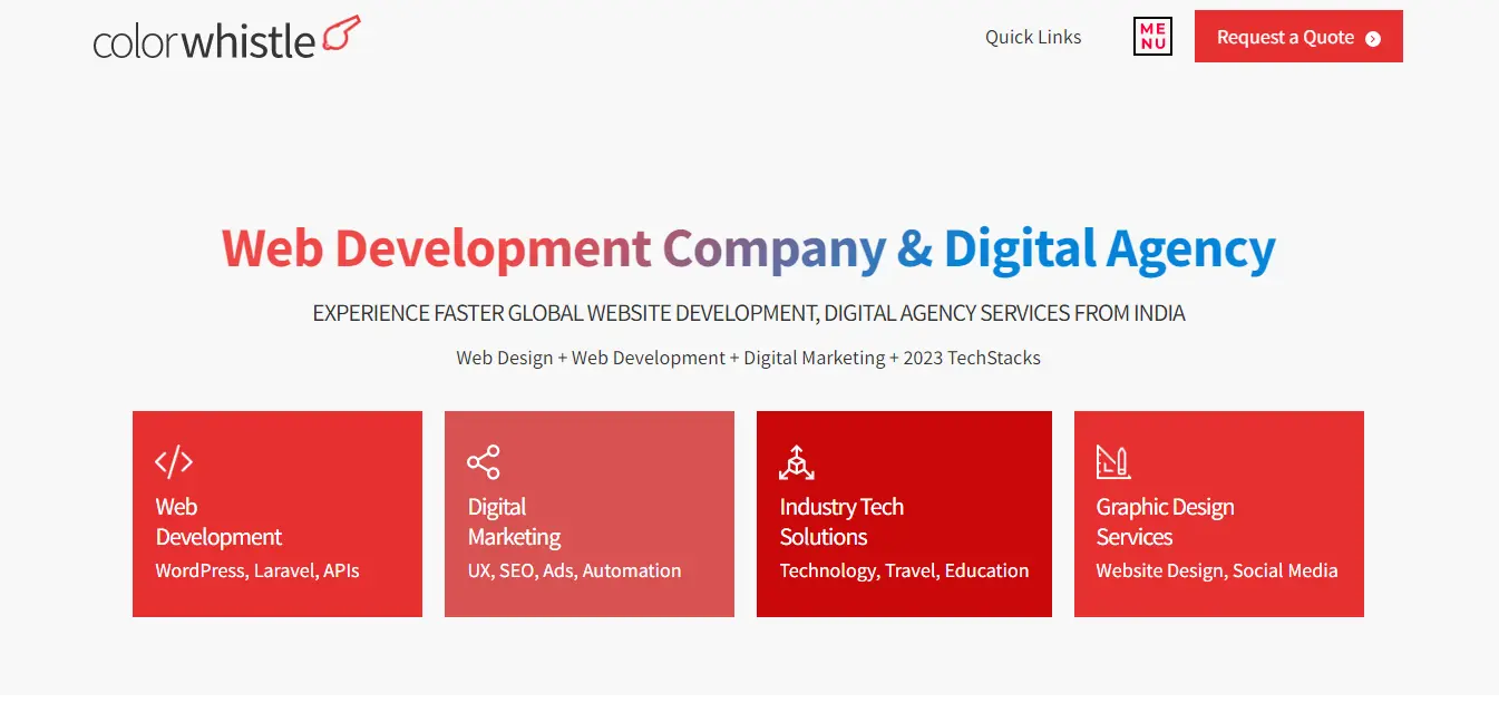 Website Development Company in India