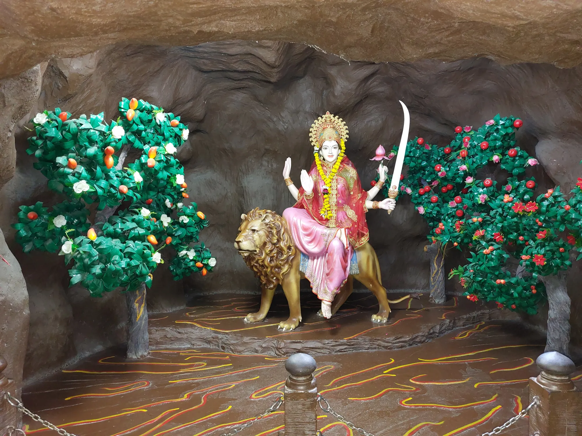 Goddess Katyayani is the sixth form of Goddess Durga and is worshipped on the sixth day of Navratri, known as Sashti