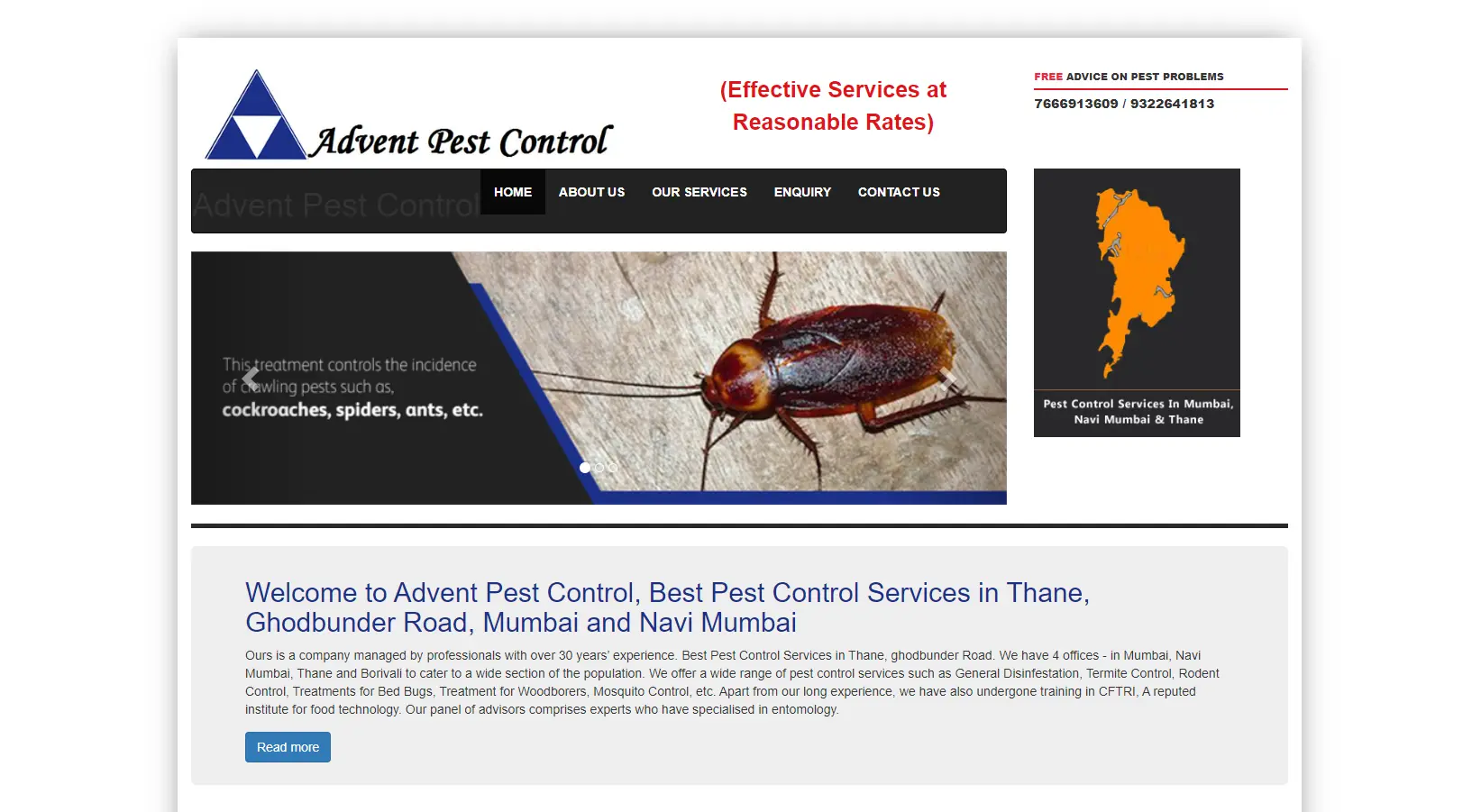 Pest Control Service in Ram Mandir