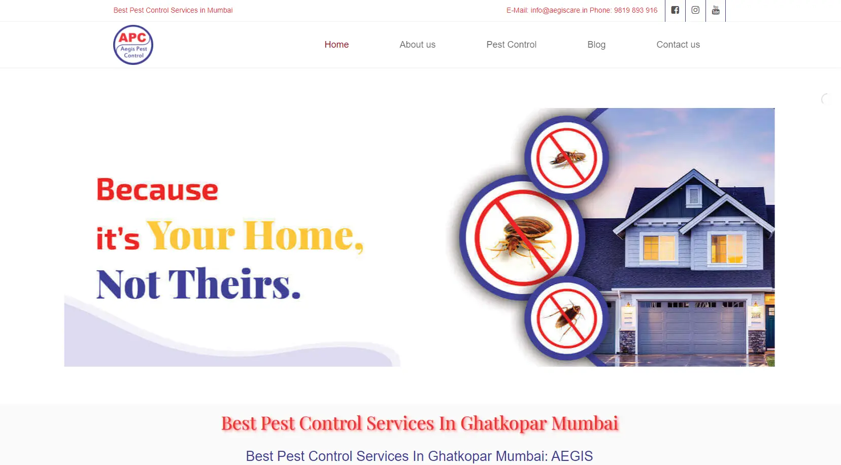 Pest Control Service in  Ghatkopar