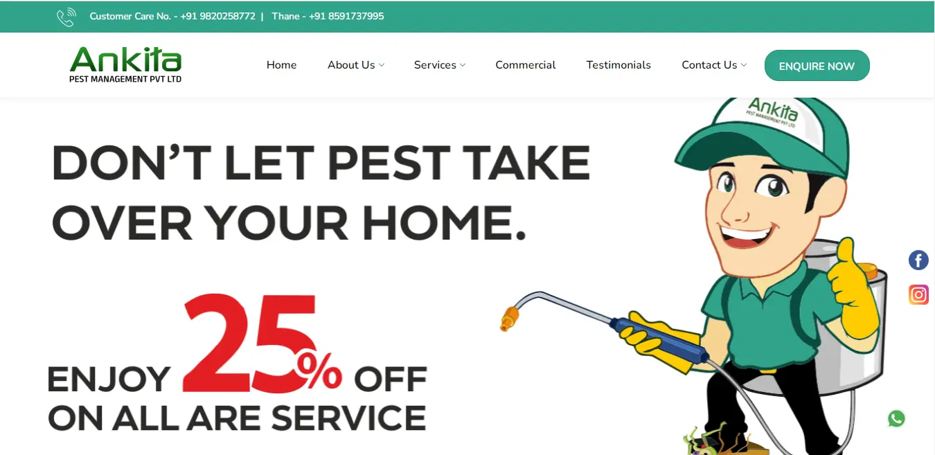 Pest Control Services in Mumbai