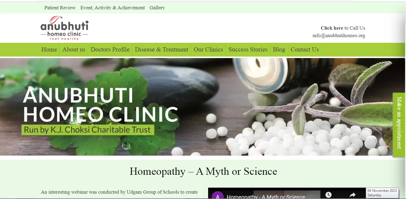 Anubhuti Homeo Clinic, Ahmedabad