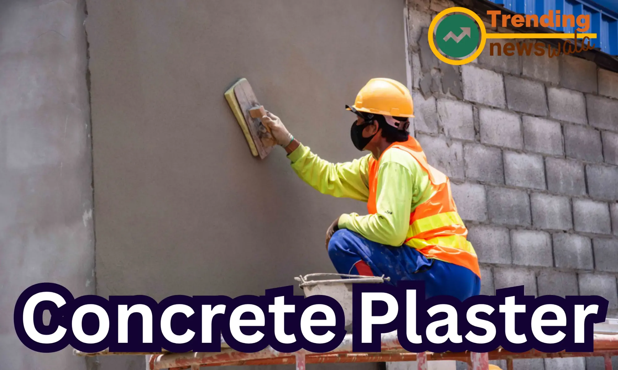Concrete Plaster | How to plaster a wall
