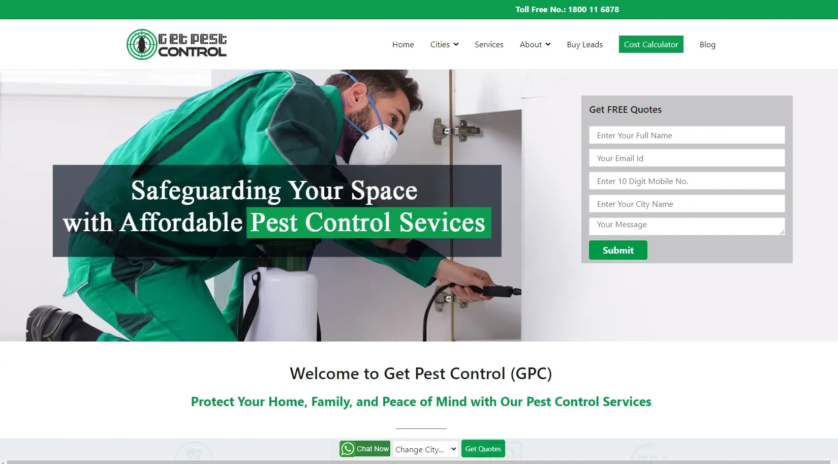 Pest Control Service In  Ghansoli