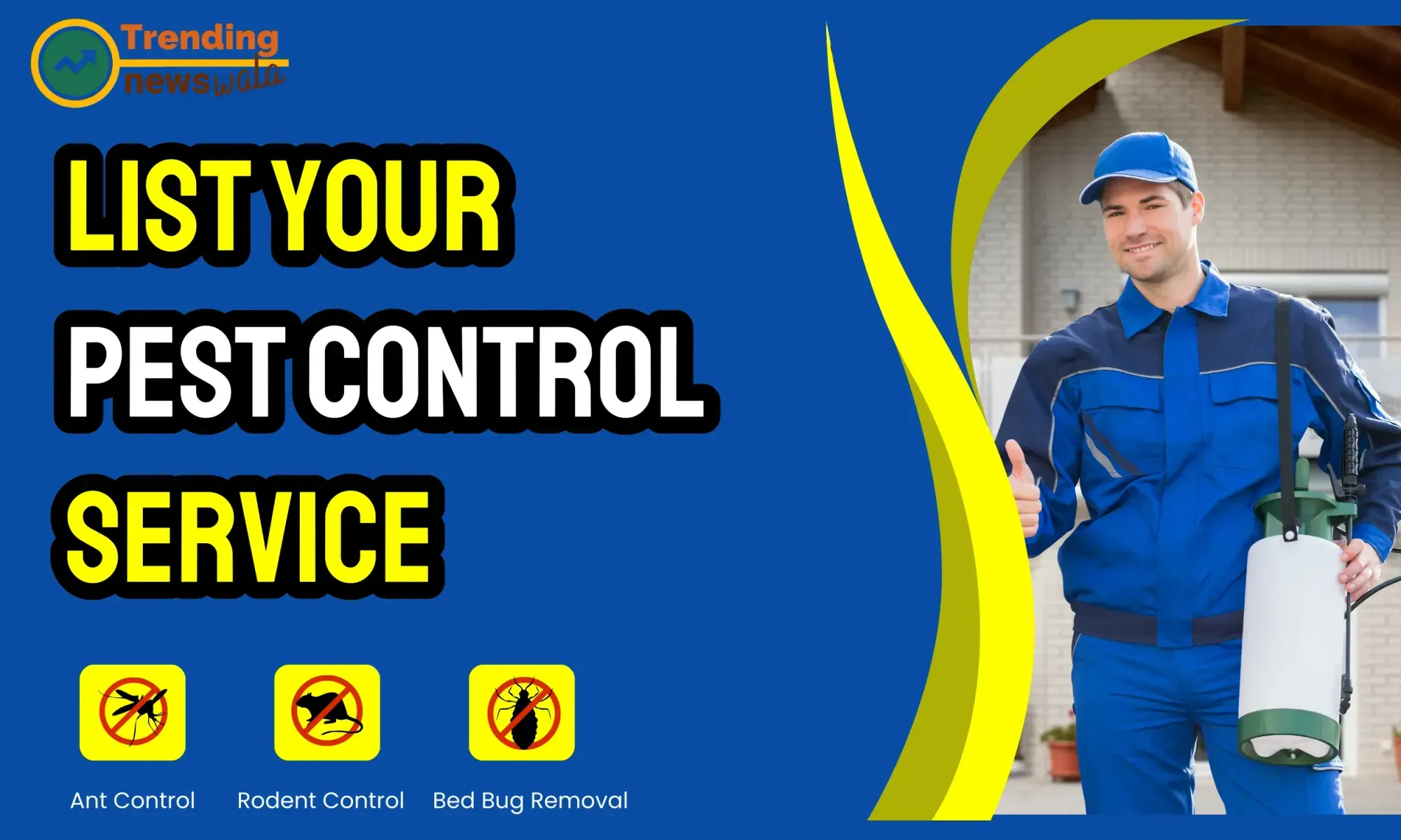 List Your Pest Control Service in Ahmedabad