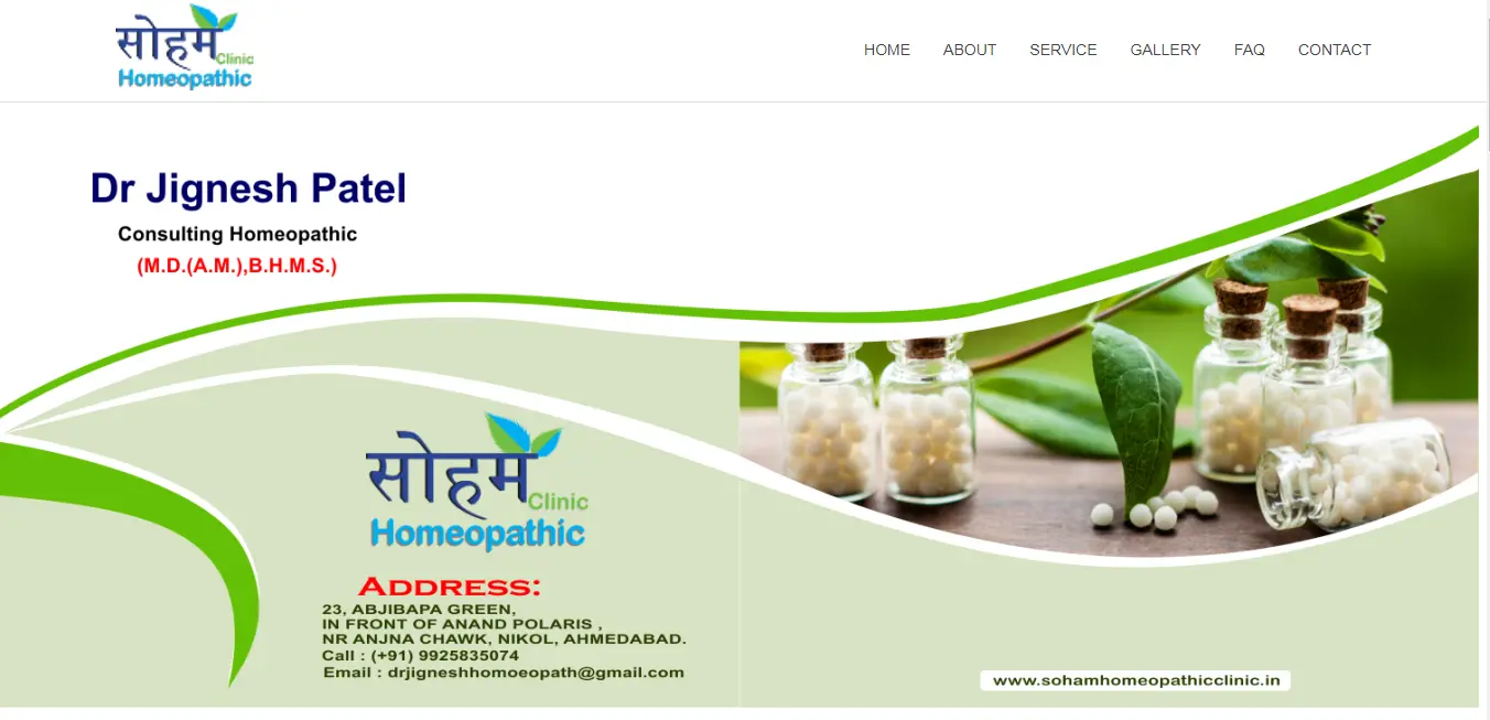 Soham Homeopathic, Ahmedabad