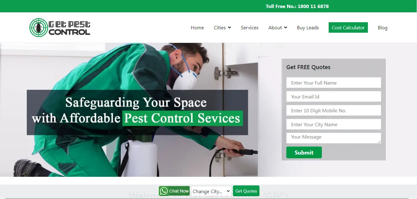 Pest Control in Bhopal