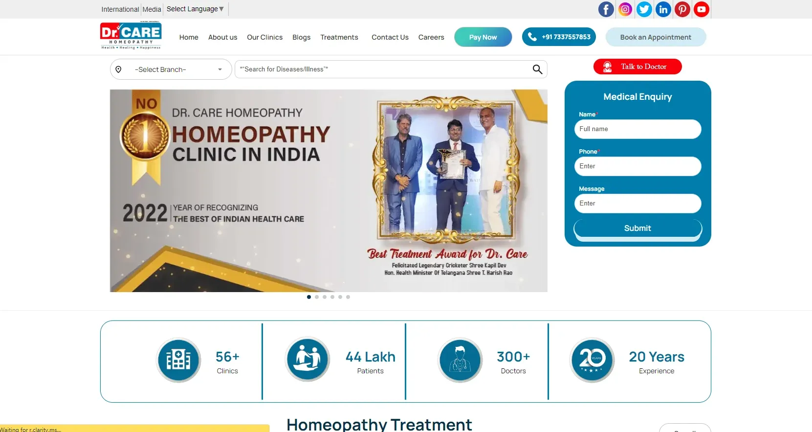 Dr. Care Homeopathy, Coimbatore