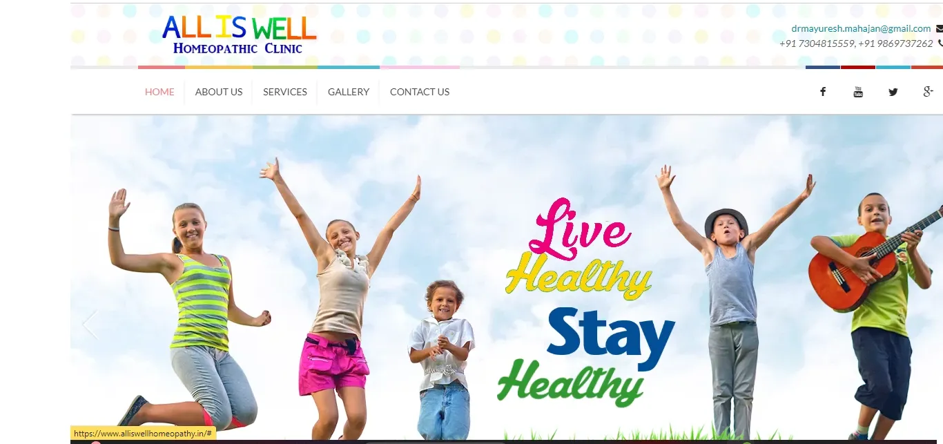 ALL IS WELL Homepathic Clinic, India