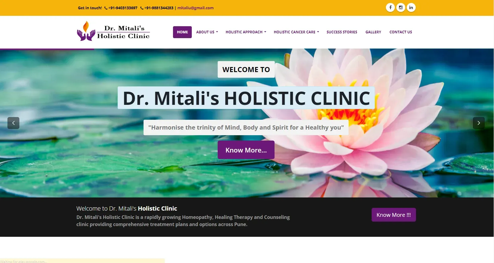 Dr. Mitali Holistic Clinic, Pune