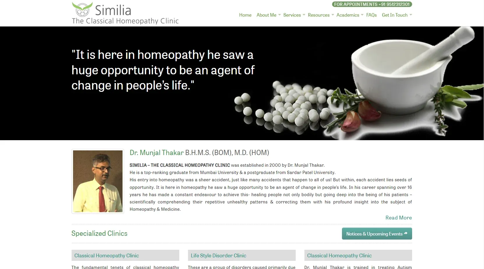 Similia The Classical Homeopathy Clinic, Surat