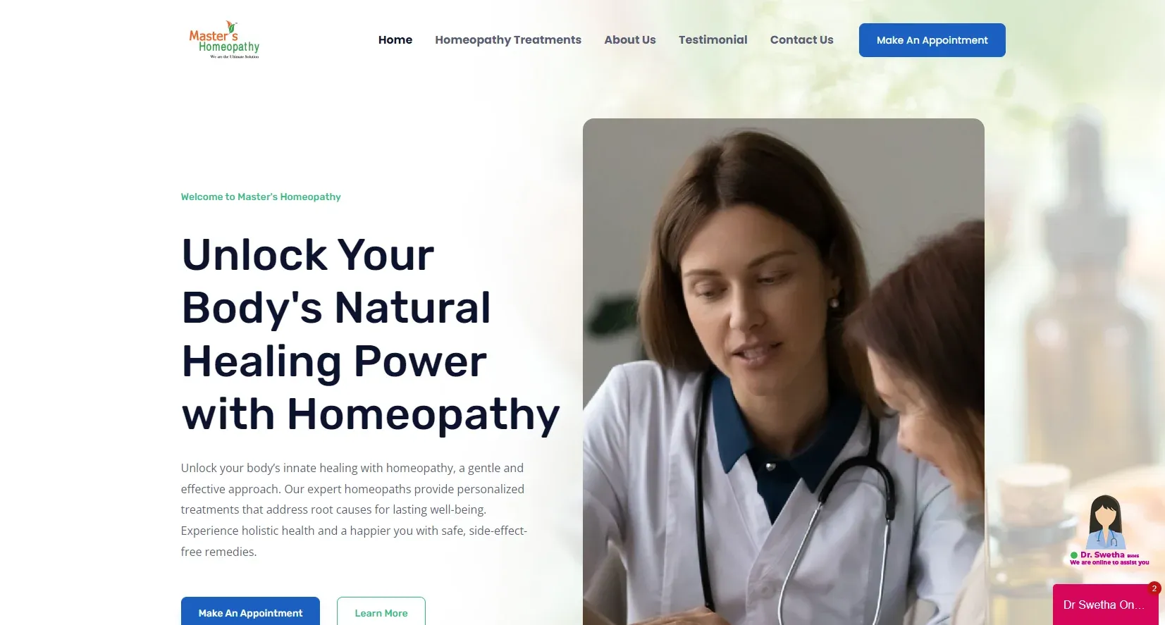 Masters Homeopathy, Visakhapatnam