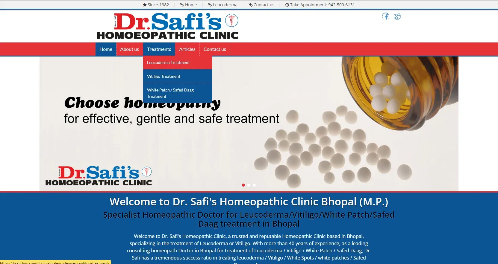 Dr. Safi Homeopathic Clinic, Bhopal