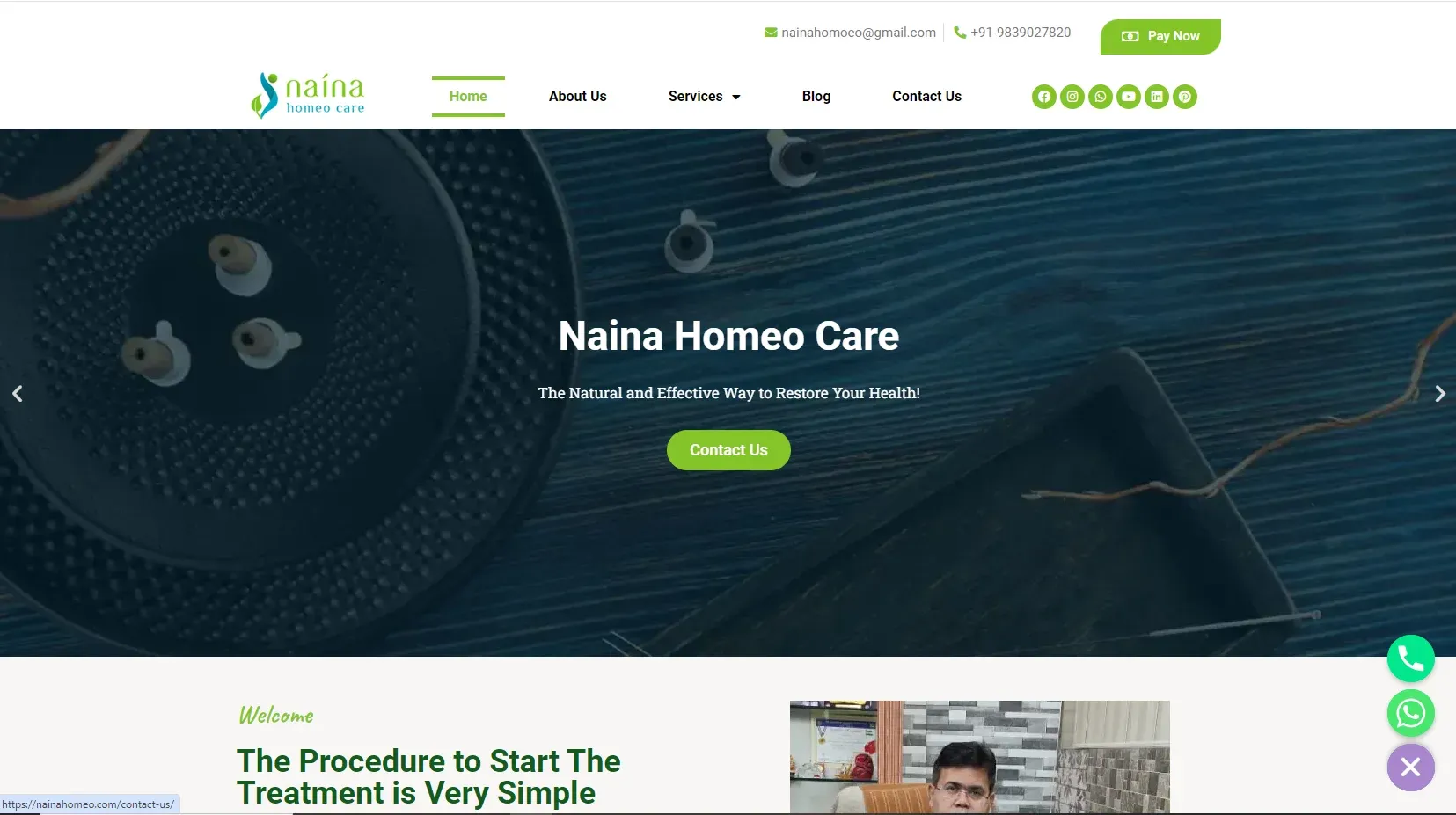 naina homeo care, Lucknow