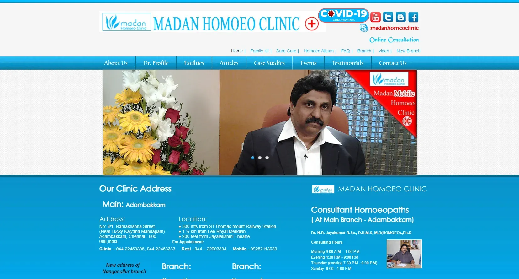  Madan Homoeo Clinic, chennai