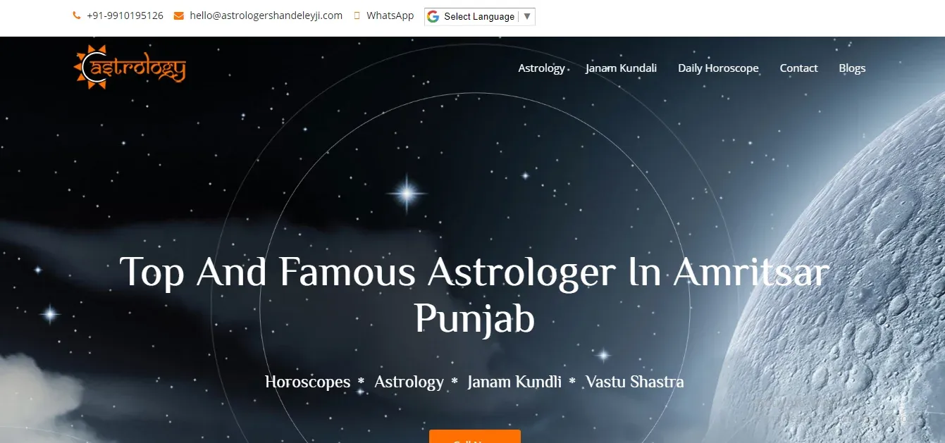 Astrologer Shandeleyji Famous Astrologer In Amritsar