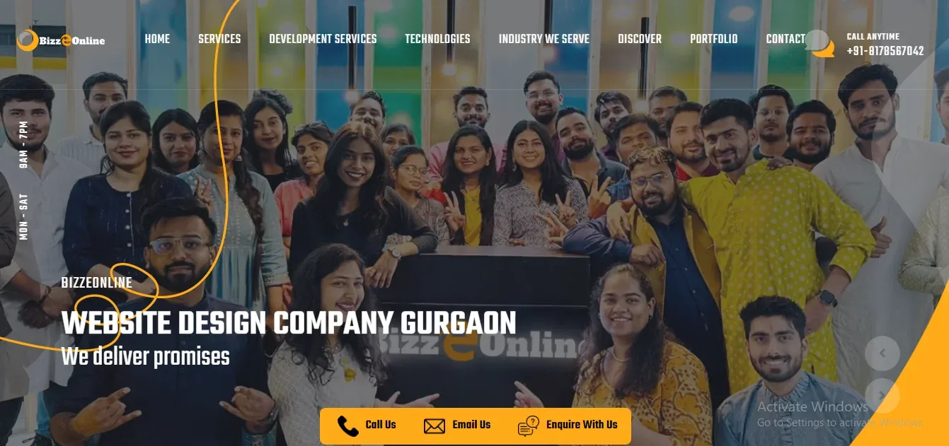  Bizzeonline Website Development Company In Gurgaon