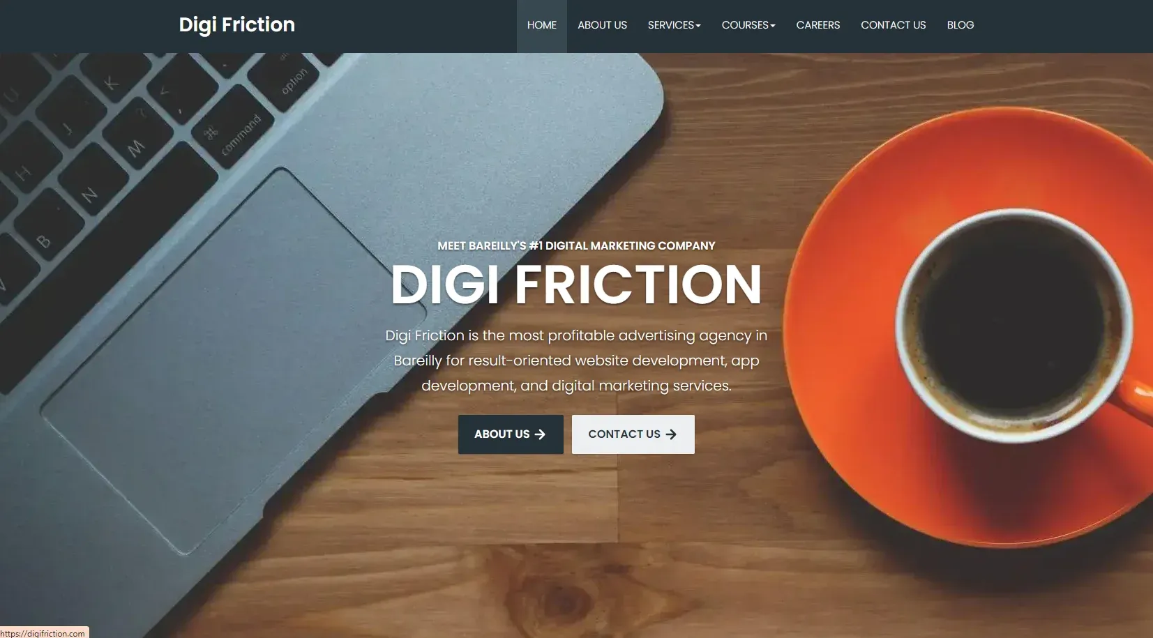 Digi Friction website development companies in Bareilly