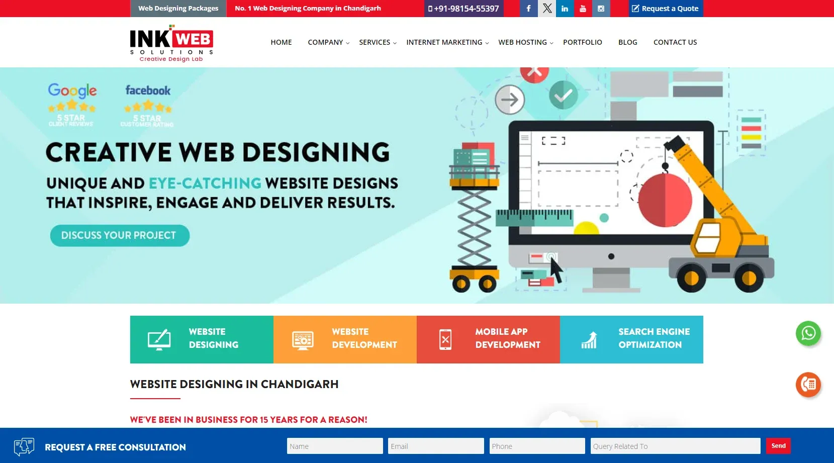 Website Development Company In Chandigarh