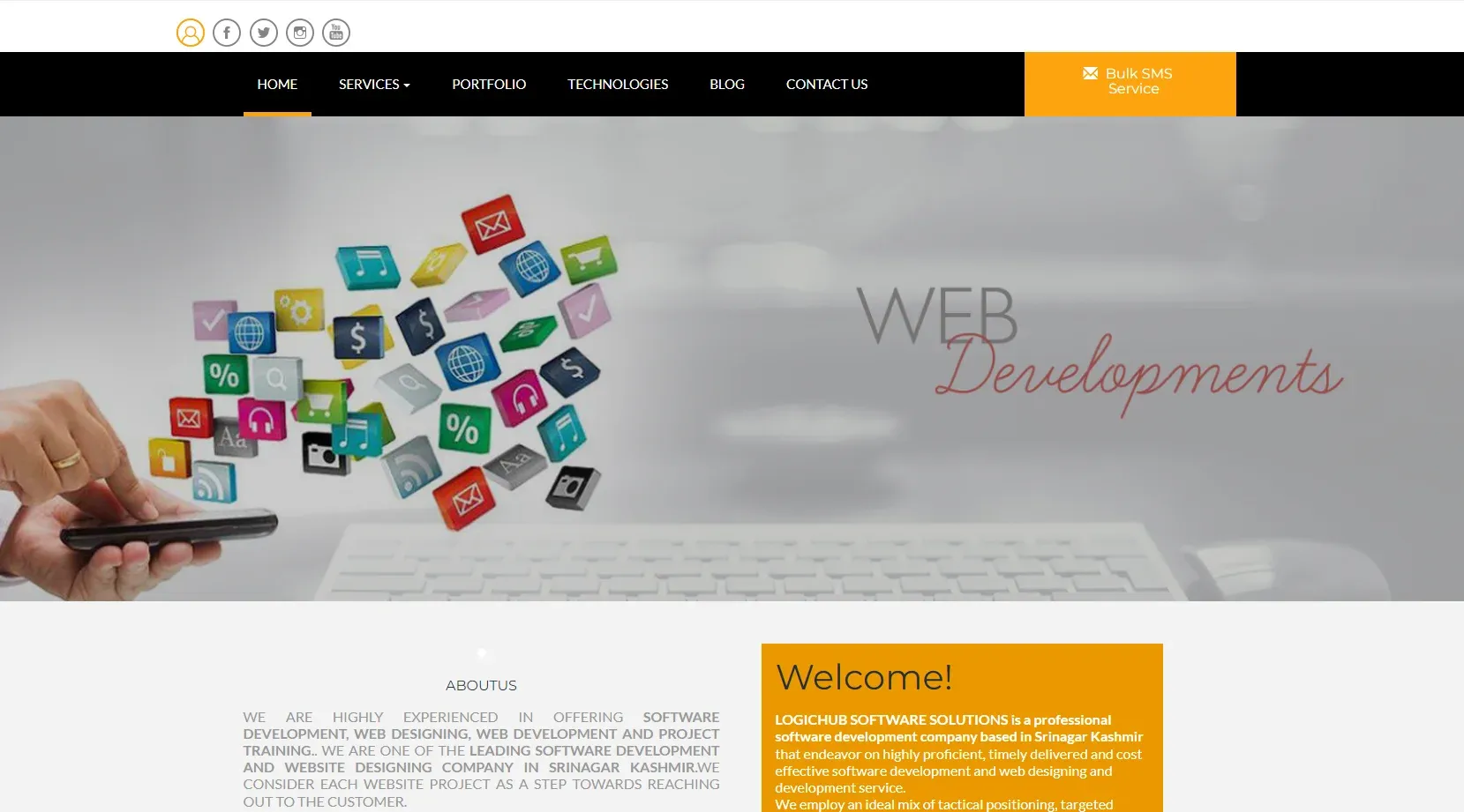 LOGICHUB SOFTWARE Website Development Company In Srinagar