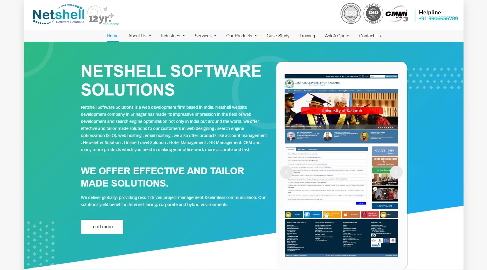 Netshell Website Development Company In Srinagar