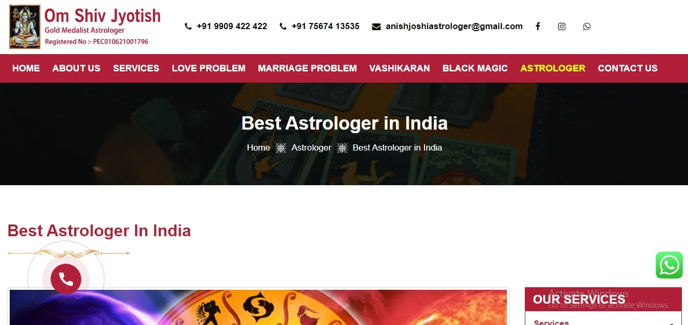  Om Shiv Yyotish Famous Astrologer In Ahmedabad