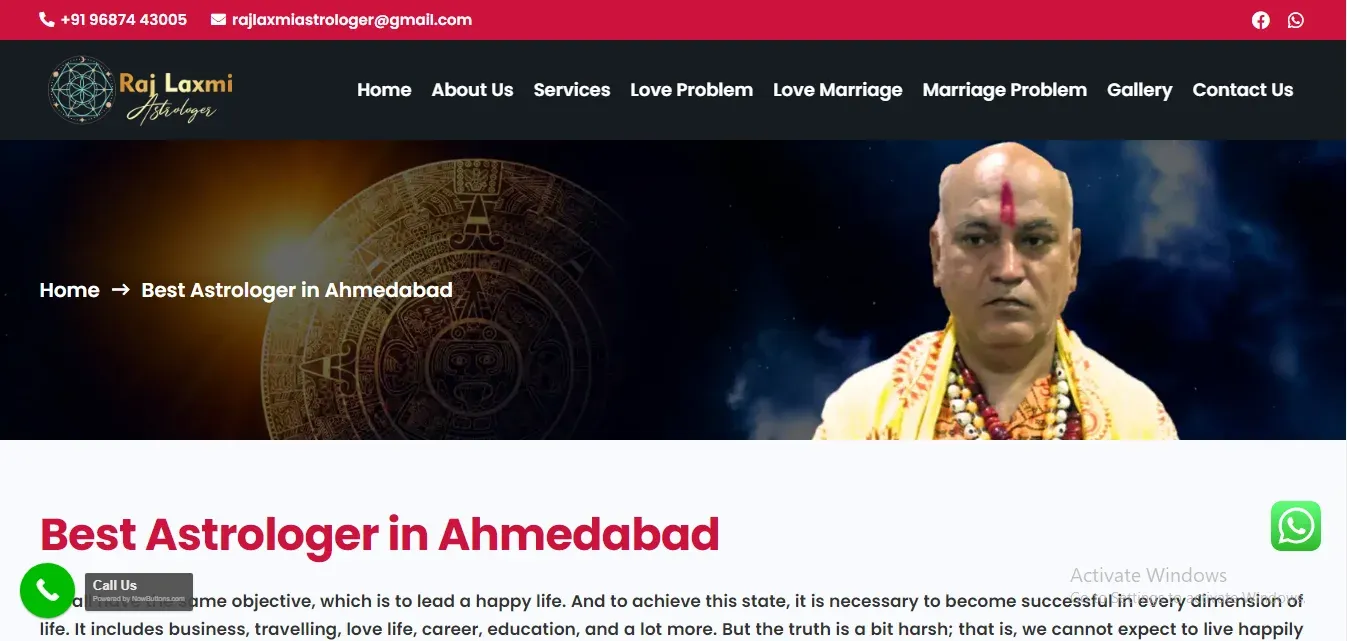  Raj Laxmi Astrologer Famous Astrologer In Ahmedabad