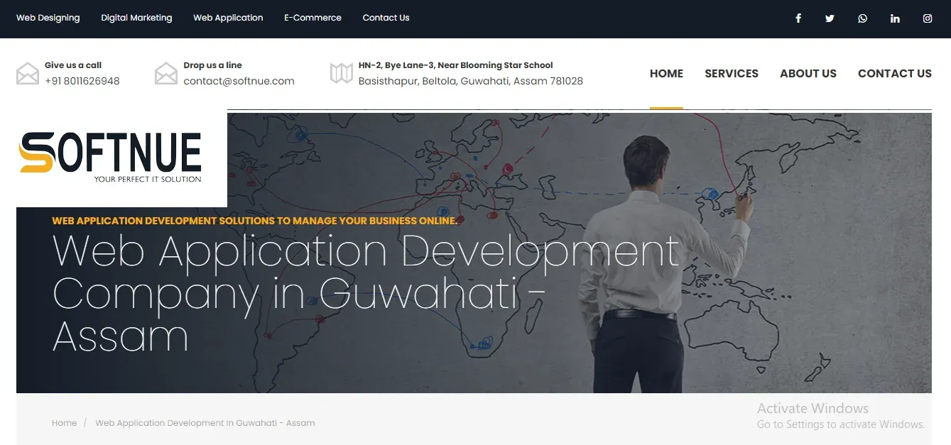   Softnue Website Development Company In Guwahati