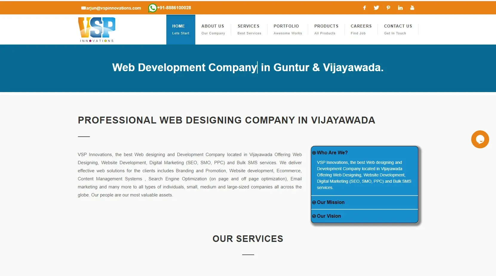 Website Development Company In Vijayawada