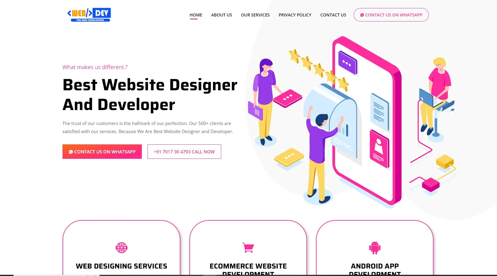 Web Dev website development companies in Bareilly