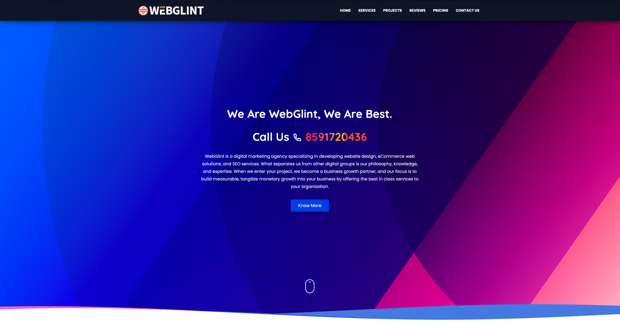 WebGlint Website Development Company In Assam