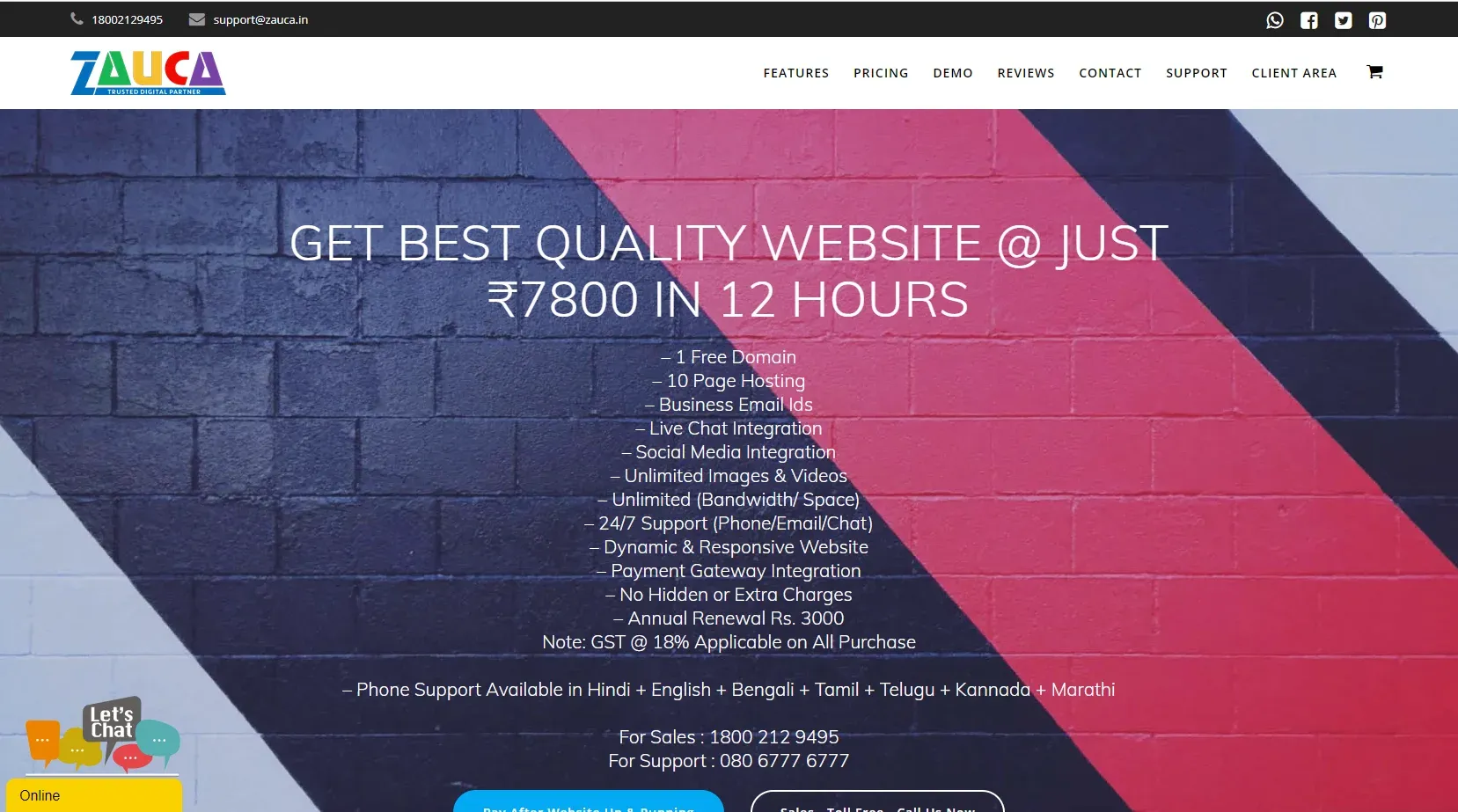 Zauca Website Development Company In Bareilly