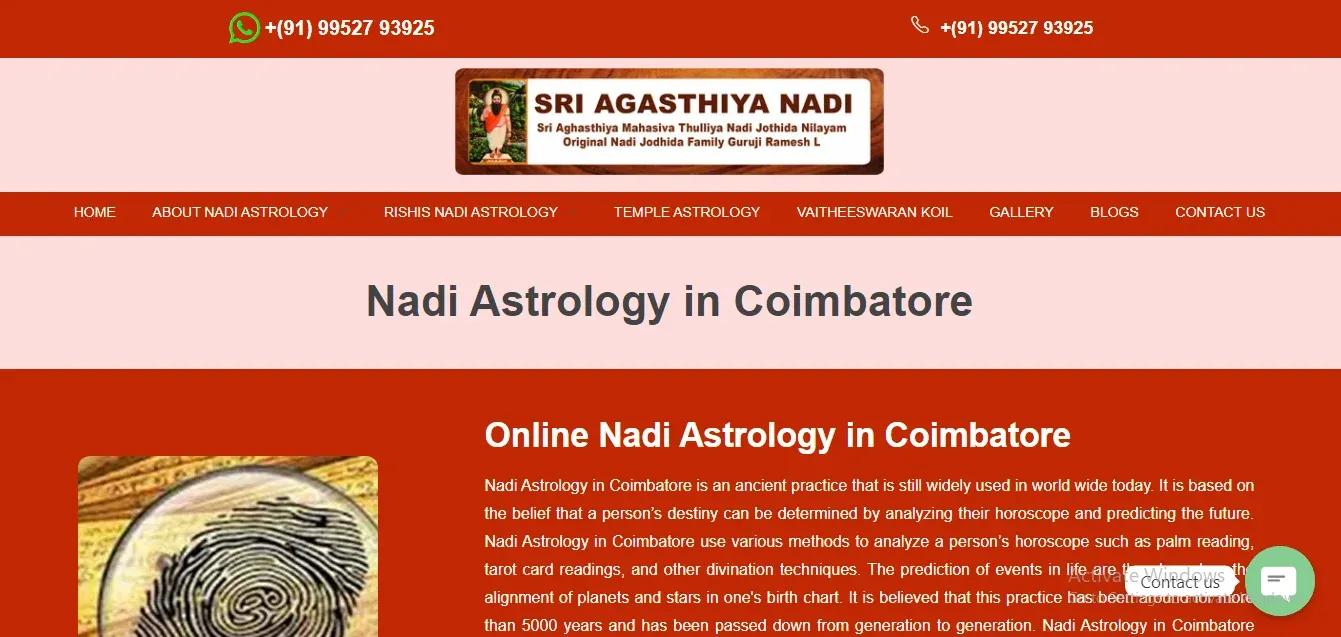  Nadi Astrology Famous Astrologer In Coimbatore