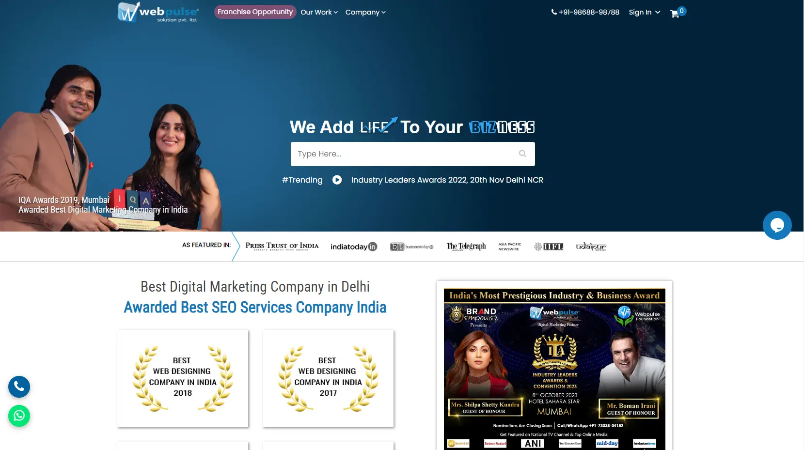 Website Development Company In Arunachal Pradesh