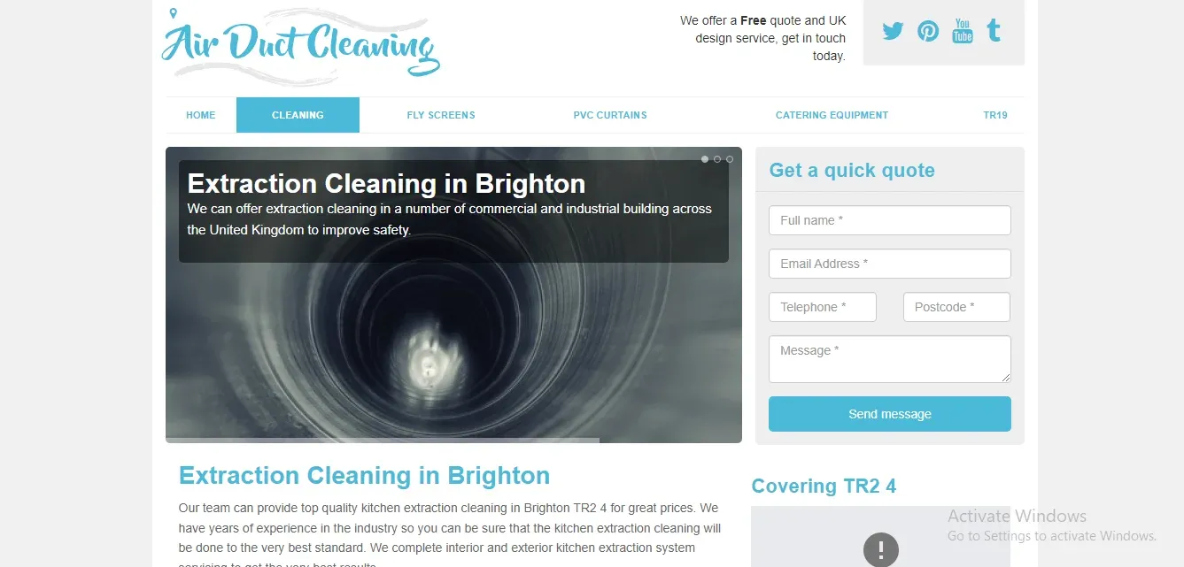 Top Duct Cleaning Company in Brighton