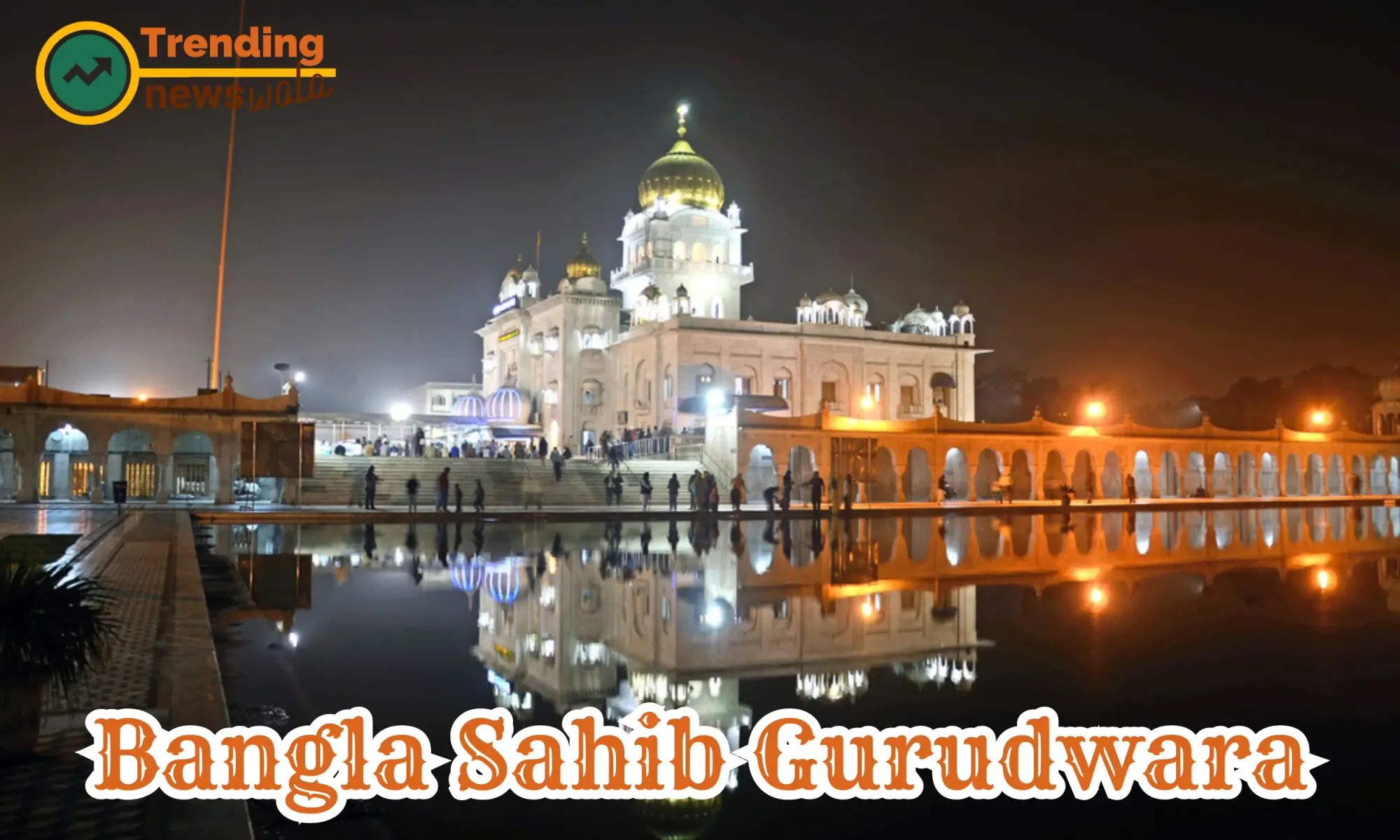 The Bangla Sahib Gurudwara, also known as the Gurdwara Bangla Sahib, is a prominent Sikh gurdwara