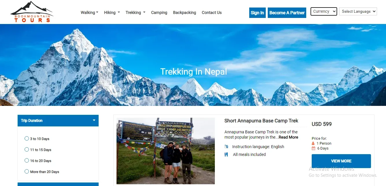 Top 10 Everest Base Camp Trek Agency