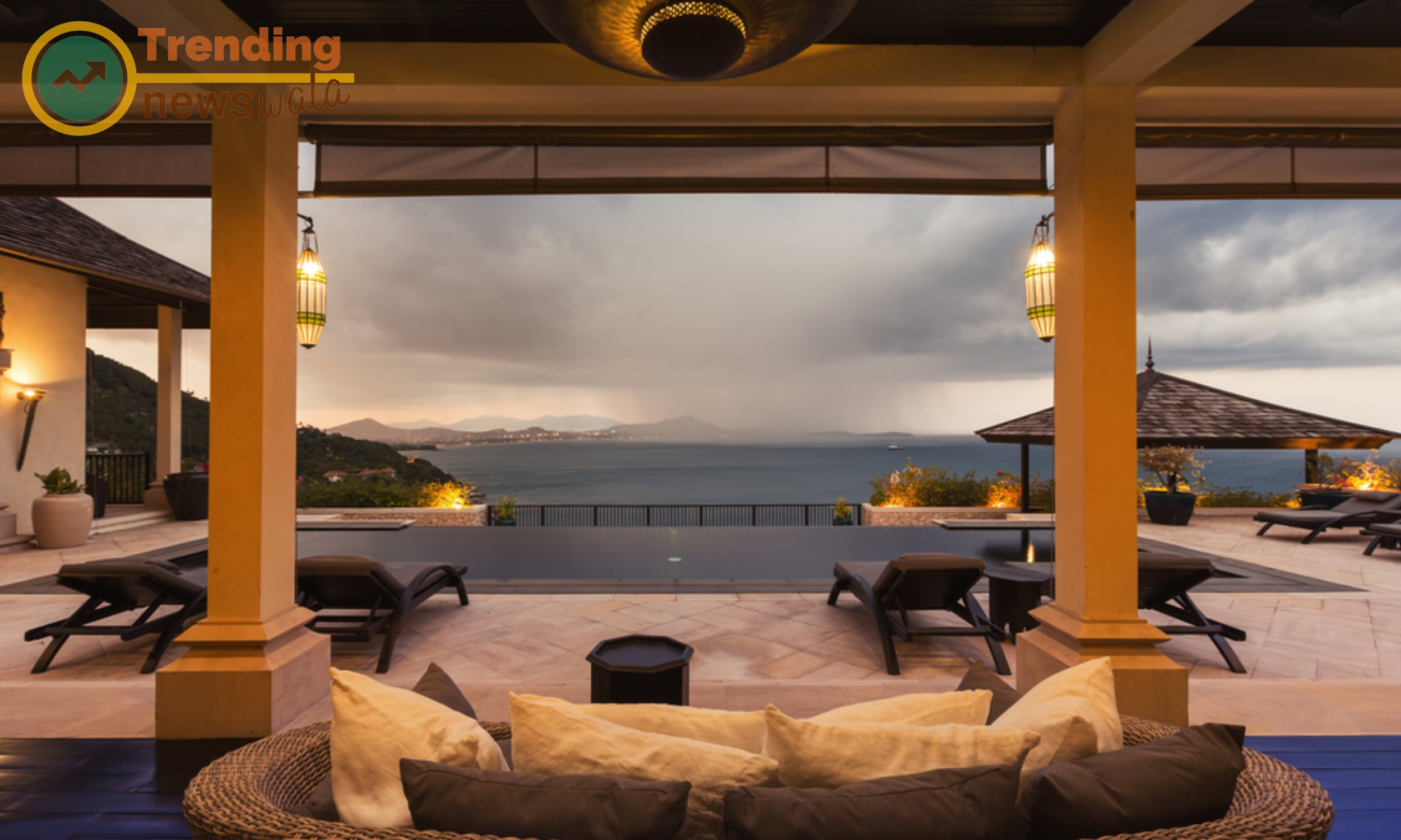 Many luxury villas in Goa are strategically positioned to offer breathtaking coastal