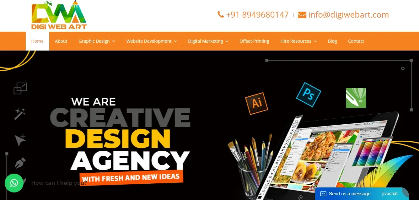 Digital Marketing Agency in Ranchi, Digi Web Art