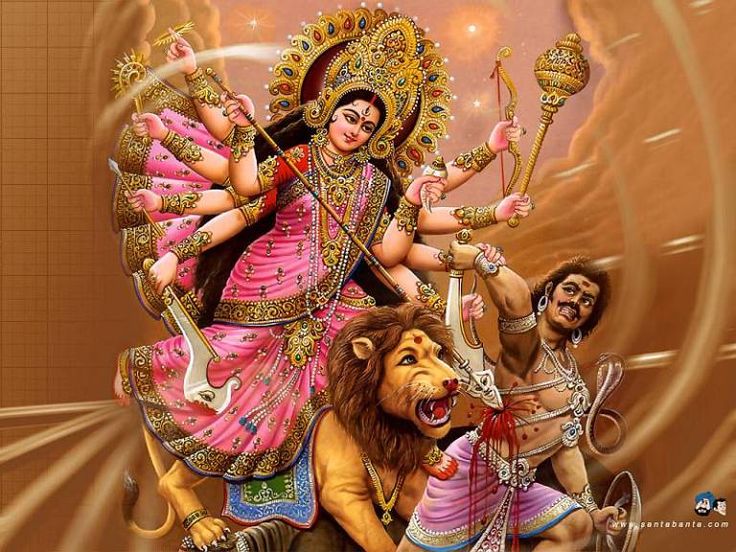 Worship of Goddess Durga